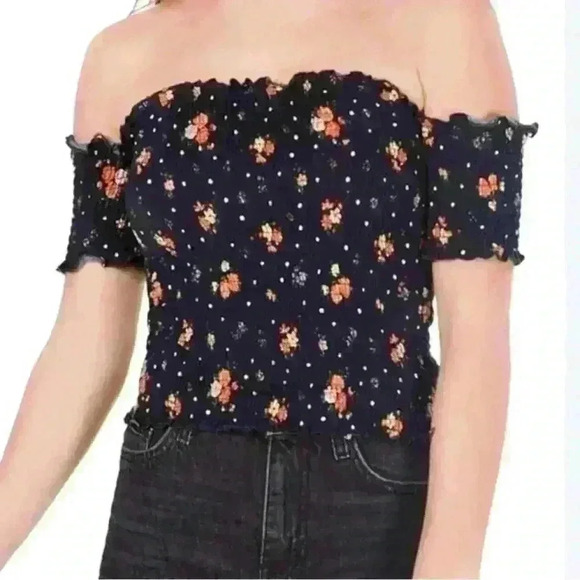 Crave Fame almost famous smocked floral crop
Top L boho Y2K 90s 2000s festival - Picture 1 of 10